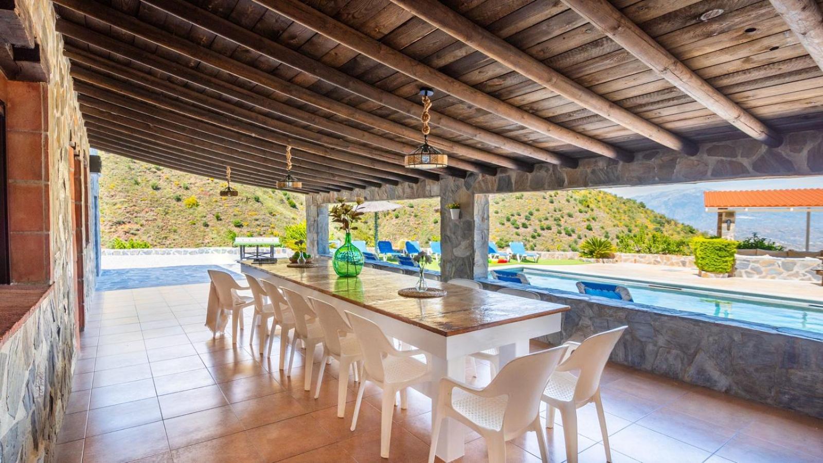 Cabana De Piedra El Borge By Ruralidays Moclinejo Exterior foto